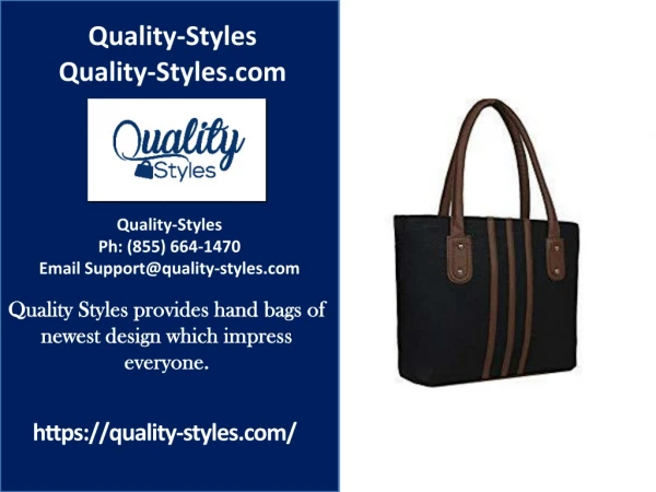Quality-Styles Stylish Maternity Bag - Support@quality-styles.com