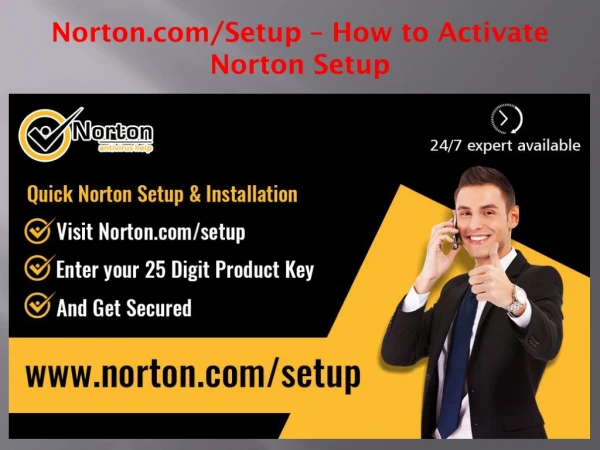Norton.com/Setup - How to Activate Norton Setup