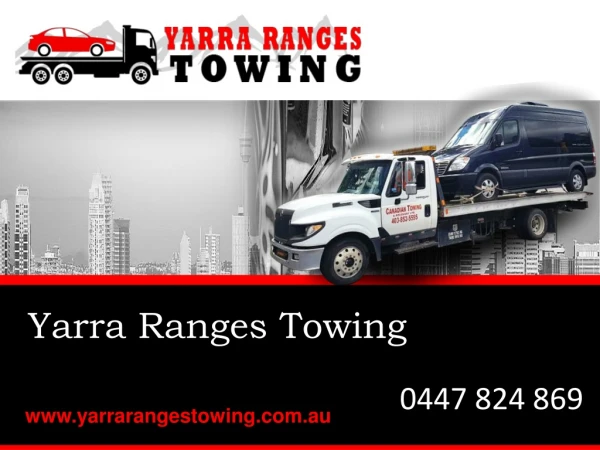 Car Towing Yarra Valley - Yarra Ranges Towing
