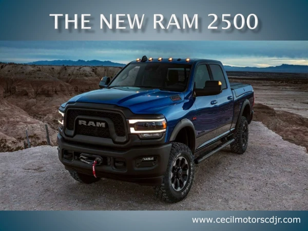 2019 Ram 2500 Heavy Duty Pickup Truck - Cecil Motors