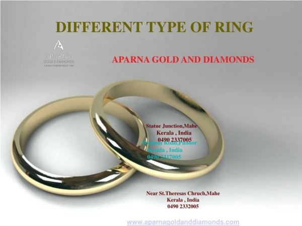 DIFFERENT TYPE OF RING