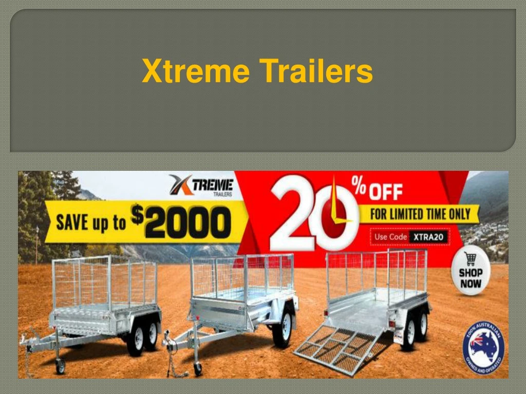 xtreme trailers