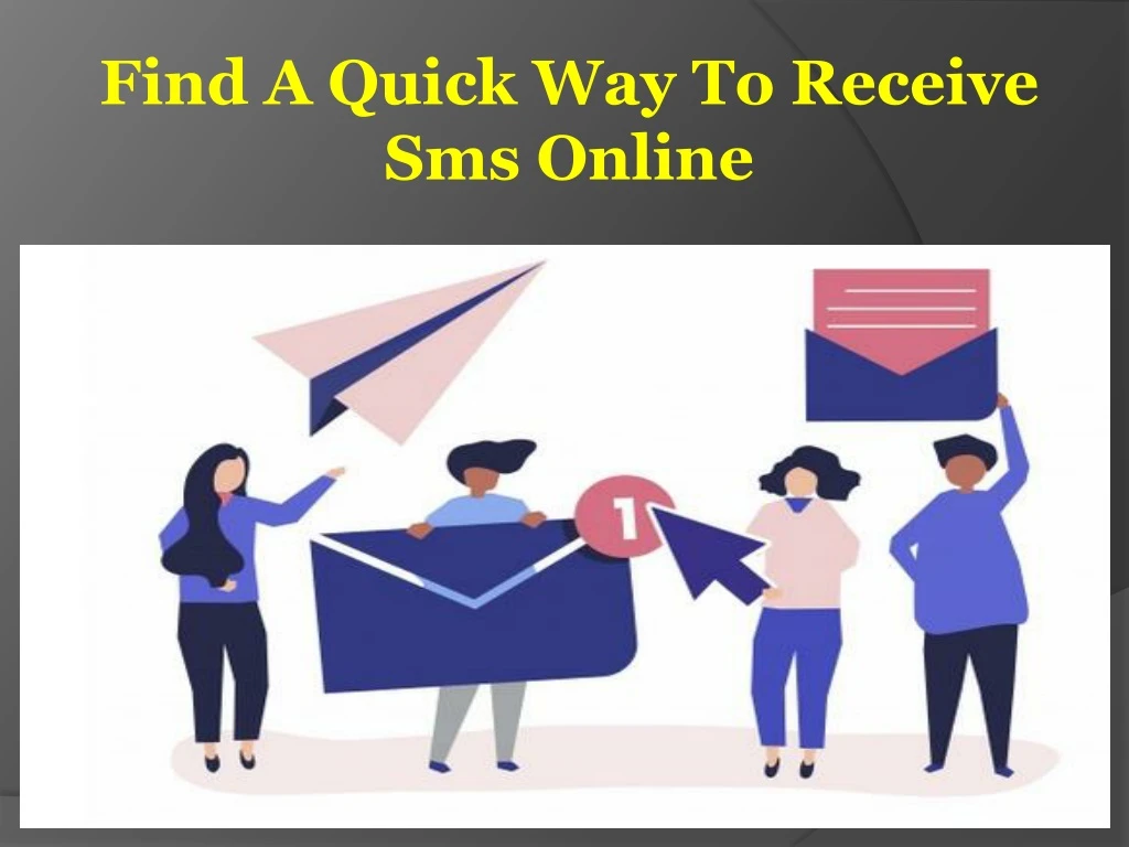 find a quick way to receive sms online