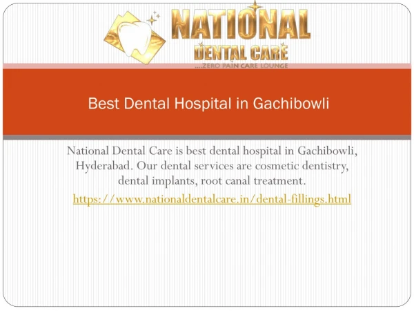 Best Dental Hospital in Gachibowli