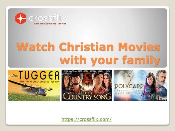 Enjoy Christian Movies With Your Entire Family