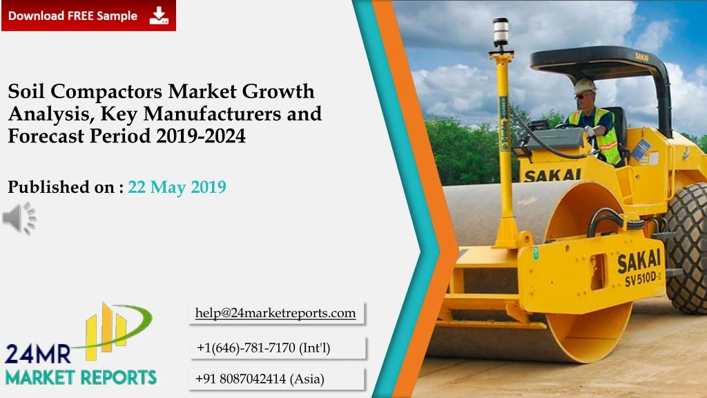soil compactors market growth analysis key manufacturers and forecast period 2019 2024