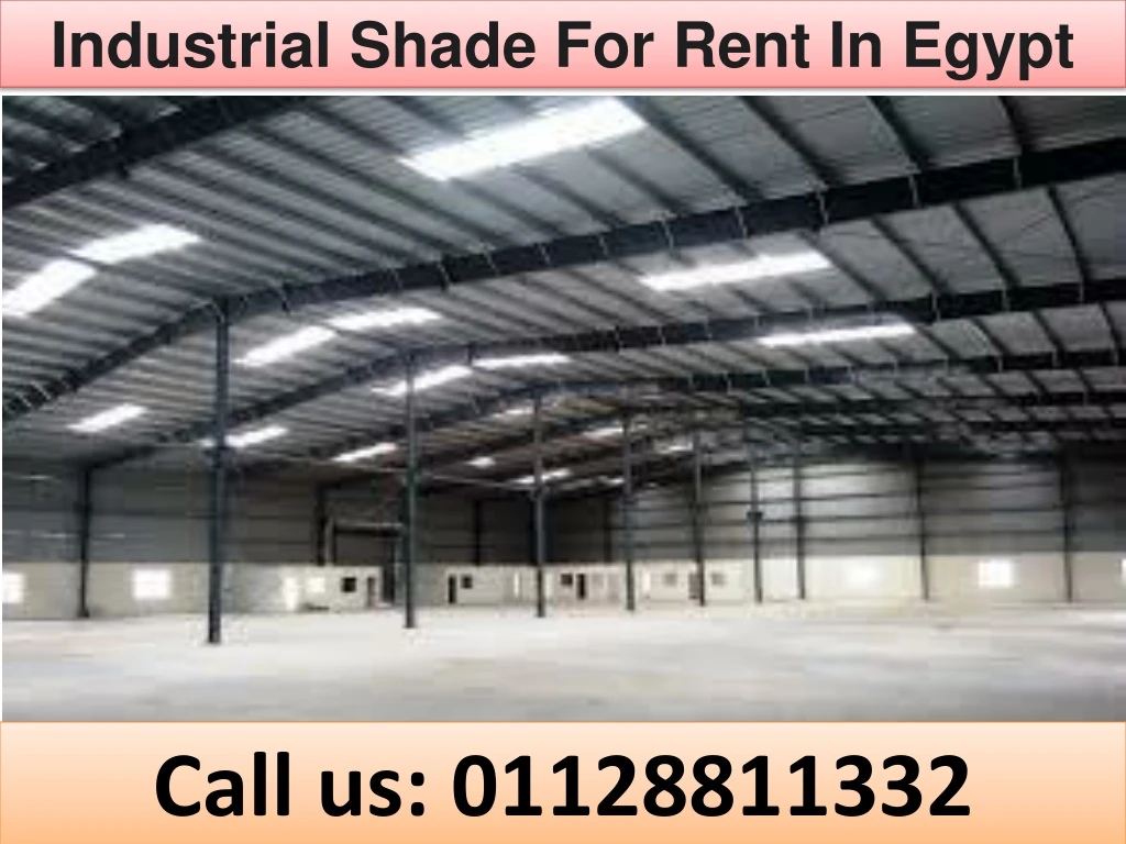 industrial shade for rent in egypt