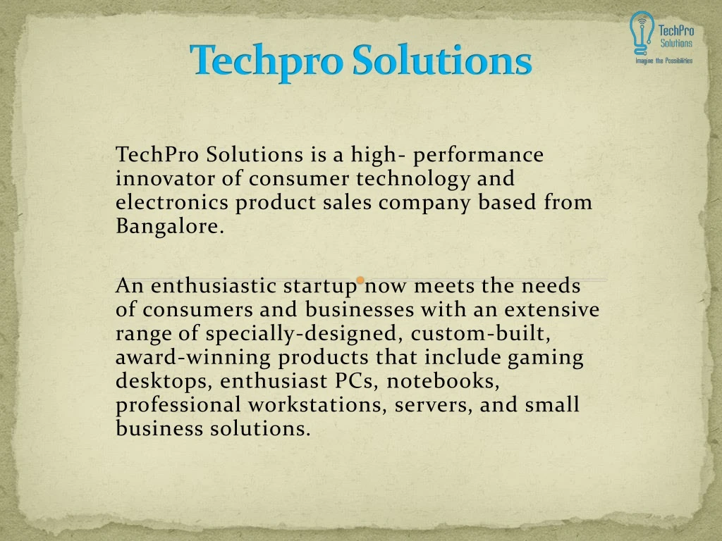 techpro solutions