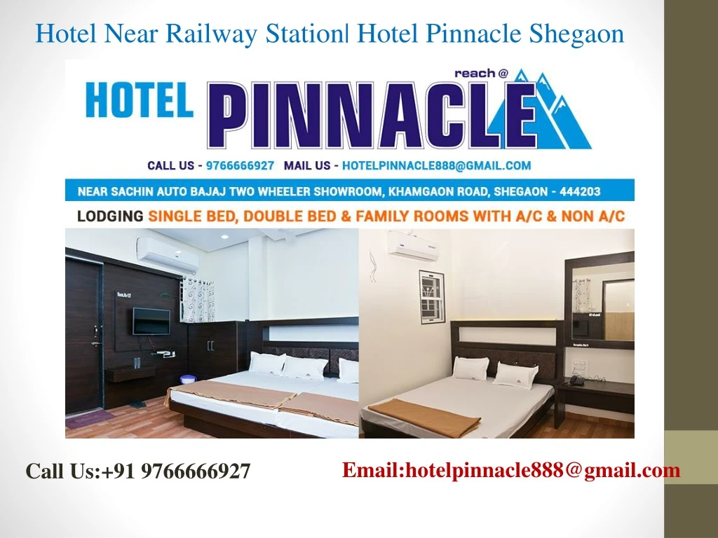 hotel near railway station hotel pinnacle s hegaon