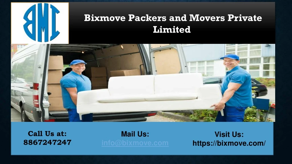 bixmove packers and movers private limited