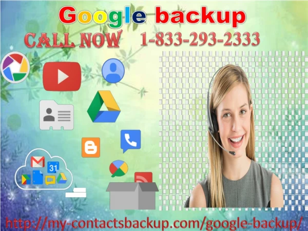 Contact certified experts for solving Google backup problem 1-833-293-2333