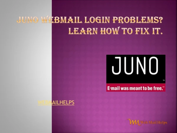 Juno Webmail Login problems? Learn how to fix it.