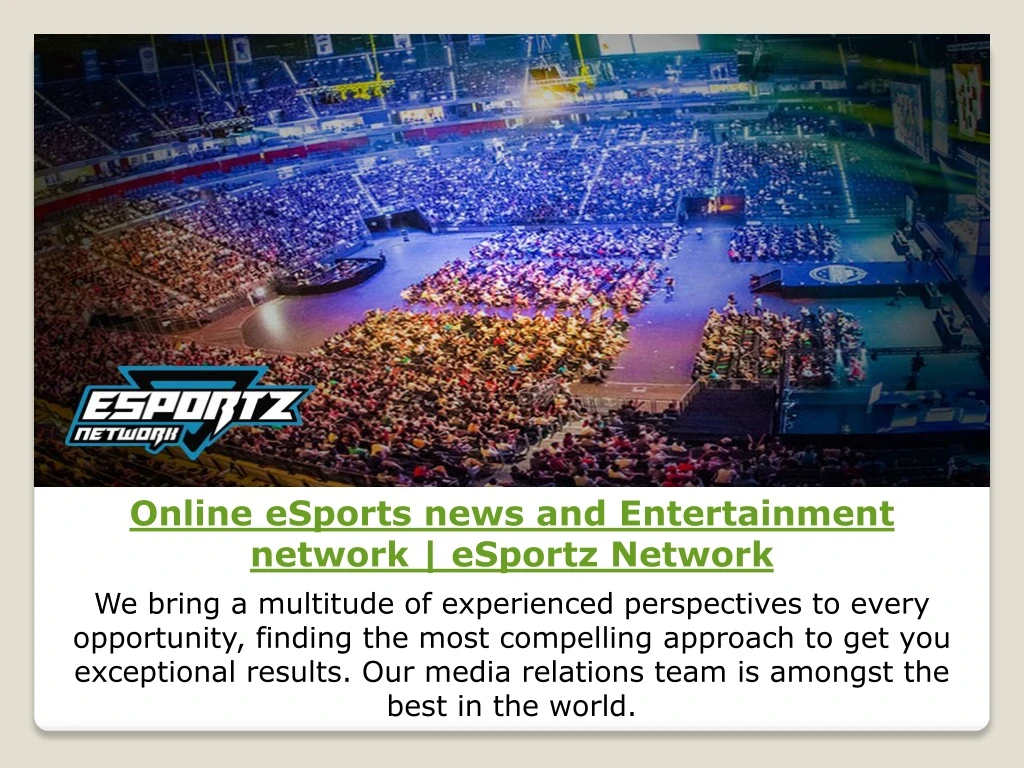 online esports news and entertainment network
