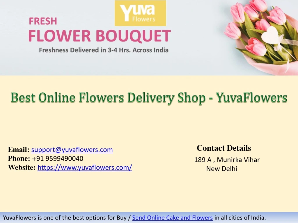 best online flowers delivery shop yuvaflowers
