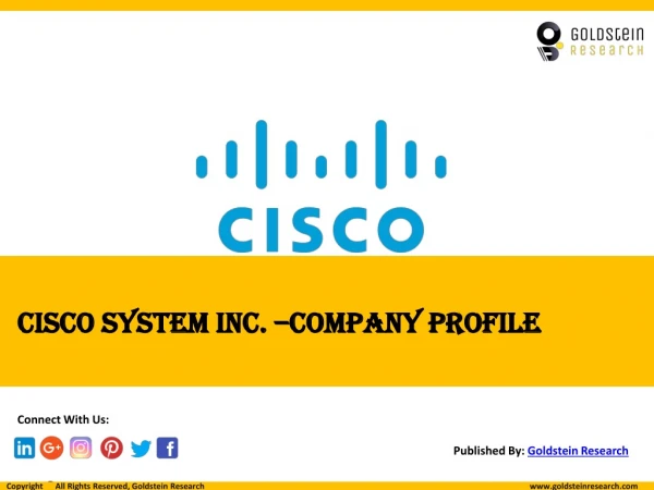 Cisco System Inc.-Company Profile