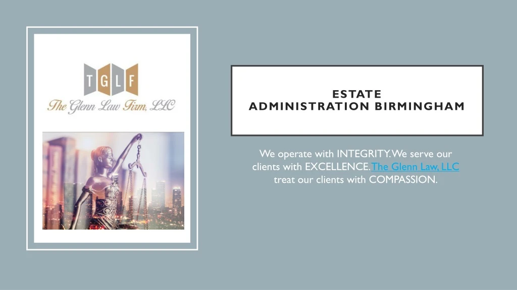 estate administration birmingham