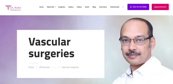 Dr. Rohit Shahapurkar - Vascular Surgeon in Mumbai