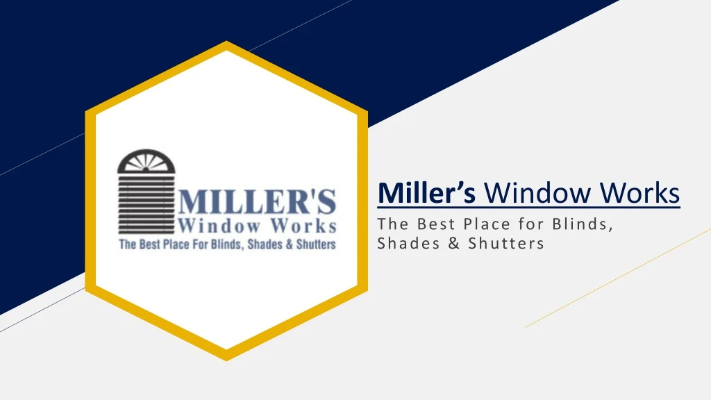 miller s window works