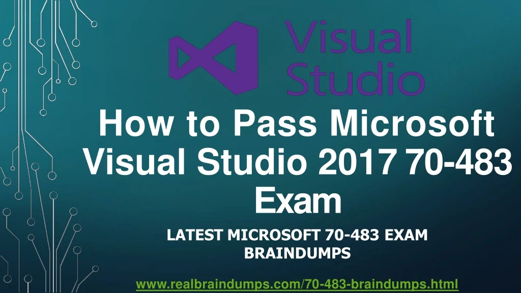 how to pass microsoft visual studio 2017
