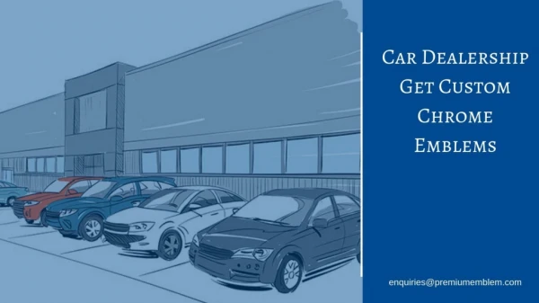 Car Dealership Emblems | Premium Emblem