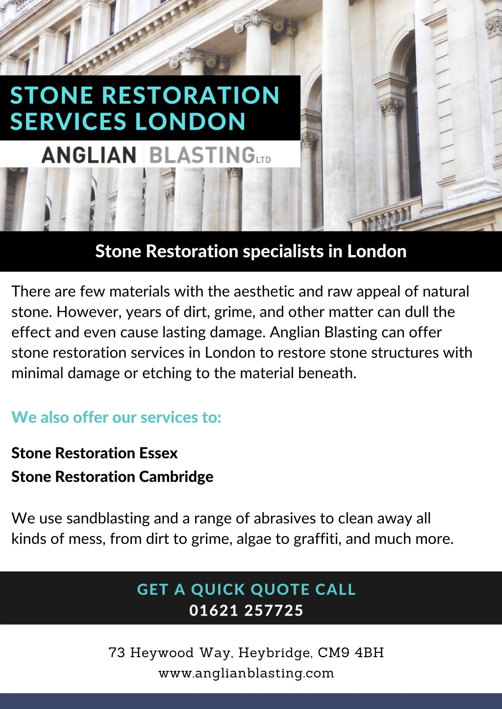 stone restoration services london