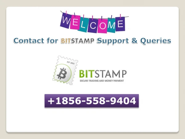 Call Us: 1(856) 558-9404 Verify The Account With Bitstamp.