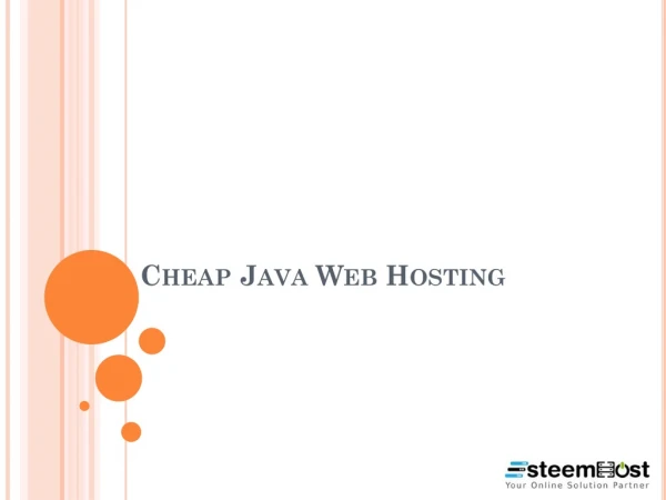 Cheap Java Web Hosting Plans