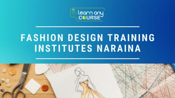 Fashion Design Training Institutes Naraina