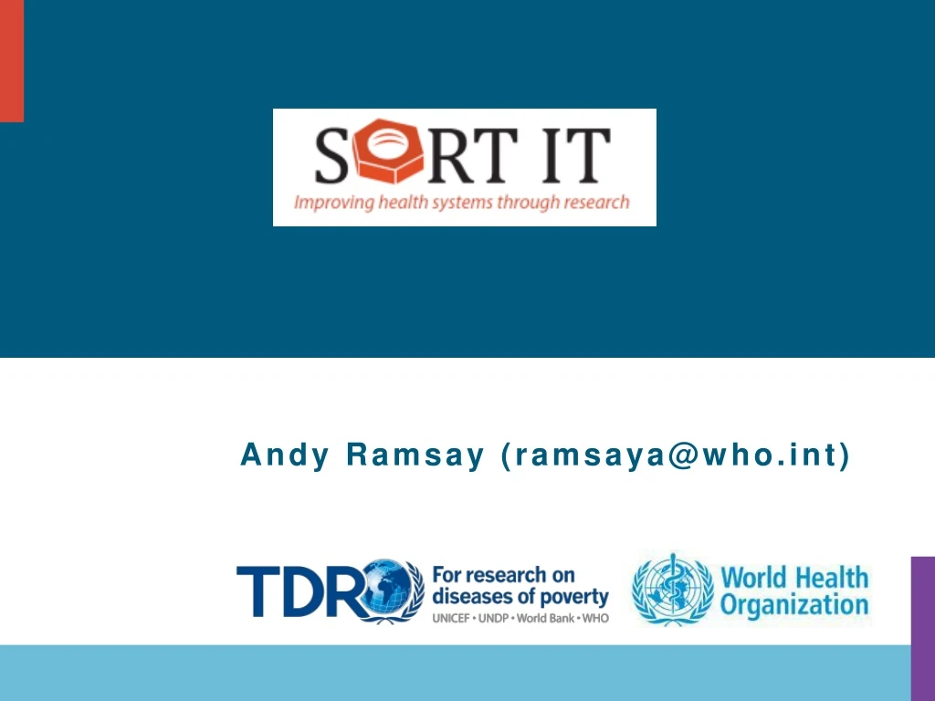 andy ramsay ramsaya@who int