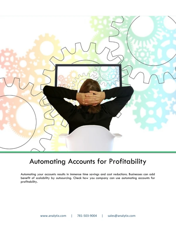Automating Accounts for Profitability