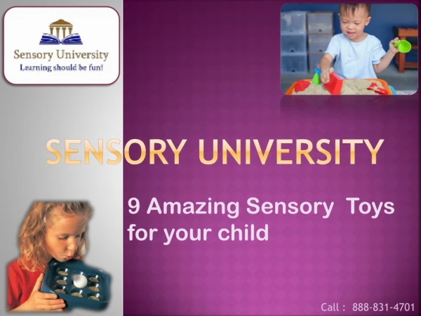 9 Amazing Sensory Toys for your child