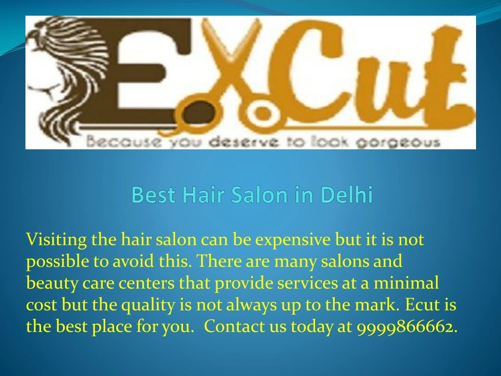 best hair salon in delhi