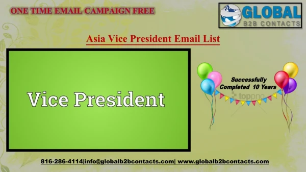 one time email campaign free