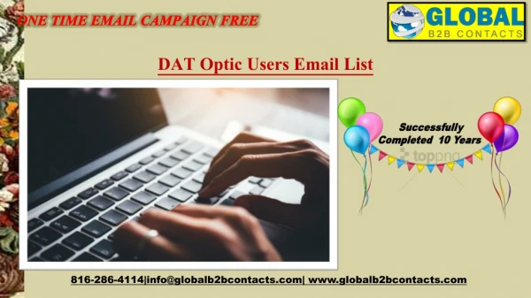 one time email campaign free