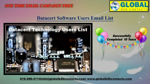 one time email campaign free