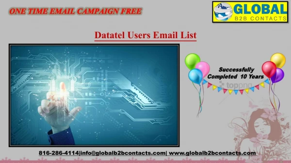 one time email campaign free