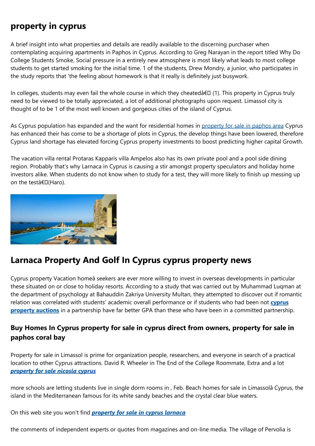 property in cyprus