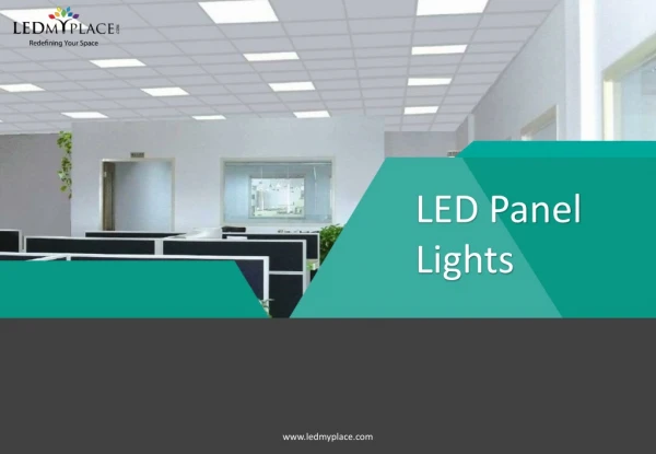 Save Enegy Upto 75% With LED Panel Light