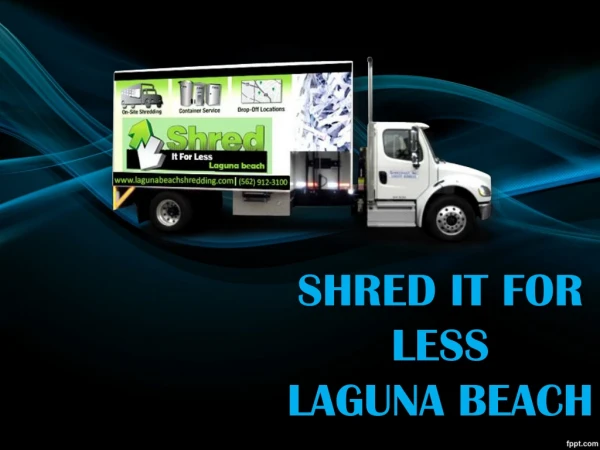 Mobile shredding Services