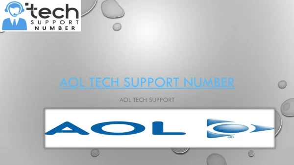 AOL Tech Number