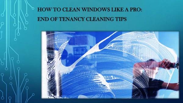 Tips on How to Clean Window
