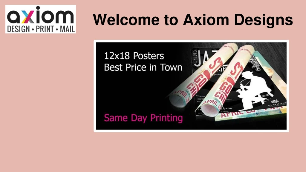 welcome to axiom designs