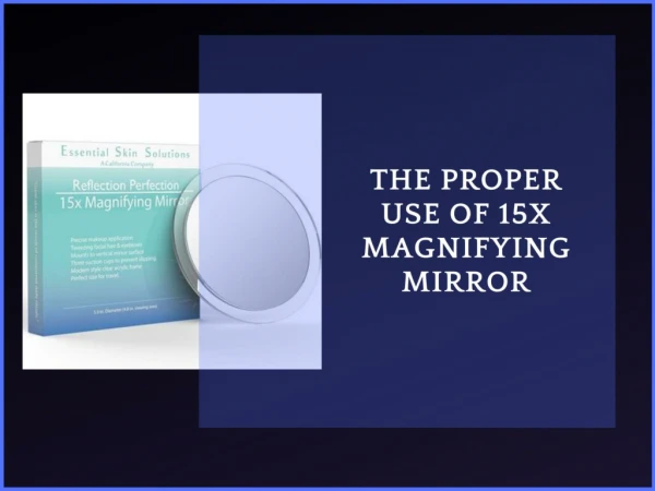 Shop the ever best 15x magnifying mirror with special offer for right now only