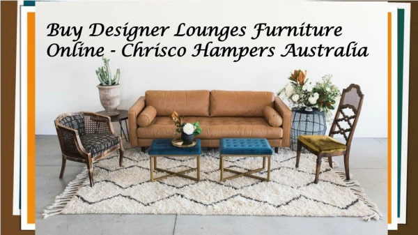 Buy Latest Lounges Furniture Online