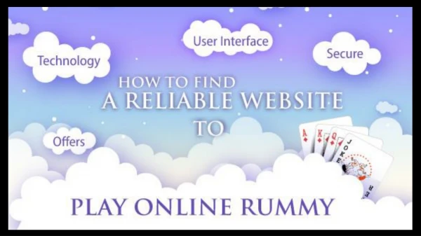How to find a reliable website to play online rummy