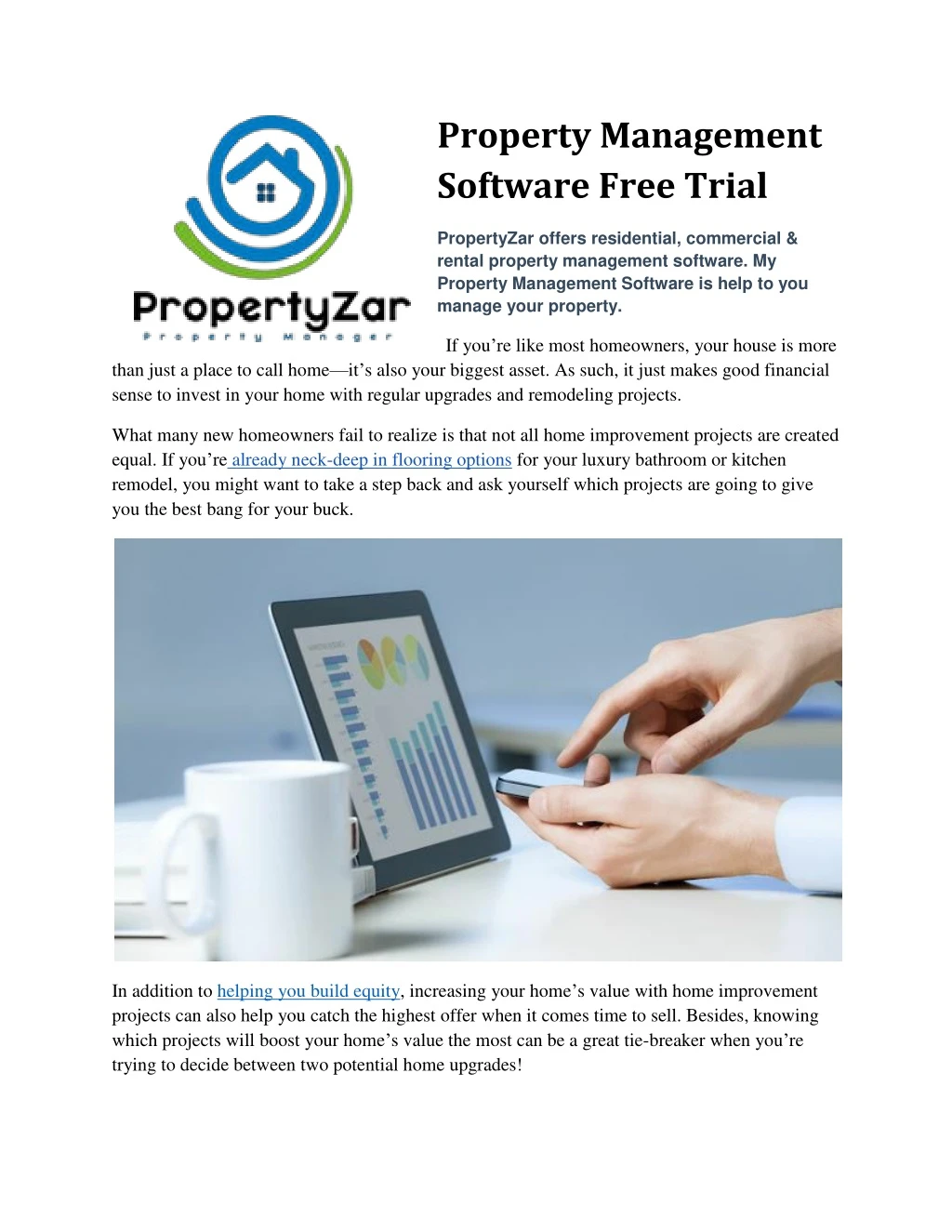 property management software free trial