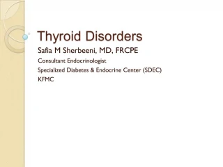 PPT - Thyroid Disorders PowerPoint Presentation, Free Download - ID:6727703