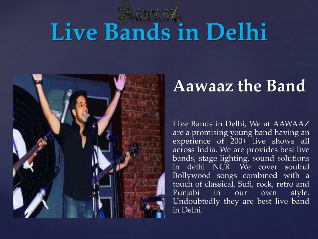 live bands in delhi