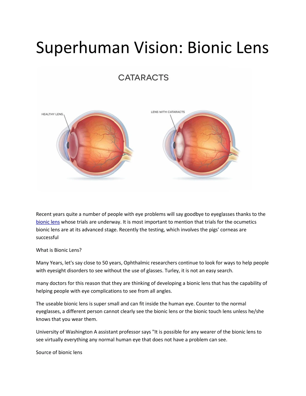 superhuman vision bionic lens superhuman vision
