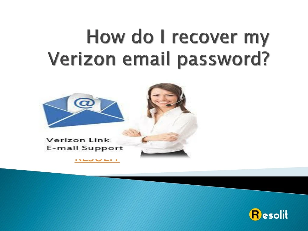 how do i recover my verizon email password